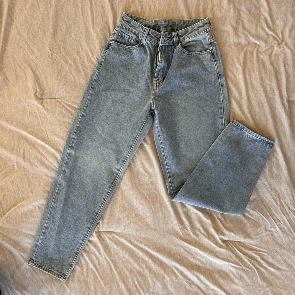Light Wash “Mom” Jeans